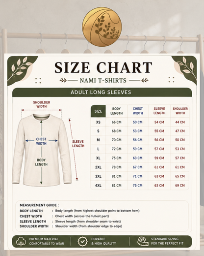 BASIC Adult Long Sleeves