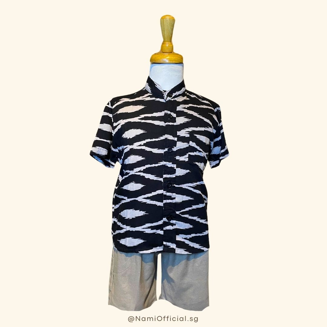 Isa Set for Boys (Mandarin Collar)
